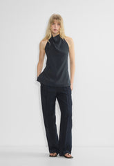 The Effortless Pant™ - CruiseLinen™ - DARK NIGHT NAVY