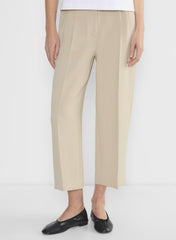 The Effortless Pant™ Cropped - Crepette™ - MARCONA BEIGE