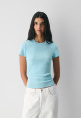 HomeStretch™ Rib Tune T-Shirt - PANORAMA BLUE