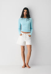 HomeStretch™ Rib Solo Longsleeve - PANORAMA BLUE