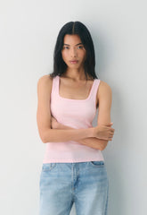 HomeStretch™ Rib Frequency Tank - VILLA PINK