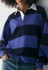 Mighty Cotton™ Lomu Polo - MOONSAIL BL /ADMIRAL