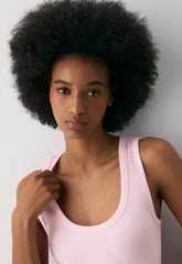 HomeStretch™ Rib Vinyl Tank - MILKSHAKE PINK