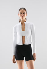 BUTTER Limit Zip-Up - BRIGHT WHITE