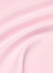 InterLock Cotton Script Top - MILKSHAKE PINK