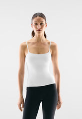 BUTTER Agility Sports Tank - BRIGHT WHITE