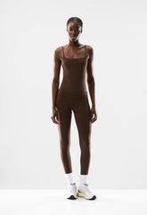 BUTTER Agility Sports Tank - RICH MOCHA BROWN