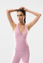 BUTTER Riley Halter Top - SWEET PEA PURPLE