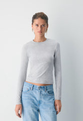 HomeStretch™ Smooth Solo Longsleeve - HEATHER CHROME