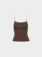 Original Contour Swoop Cami Tank - RCH MCH BRN/MTRPLS TP