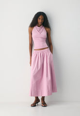 Smooth Matter™ Tower Halter Top - SWEET PEA PURPLE
