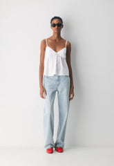 CottonWhisk™ Loulou Camisole - WHITE