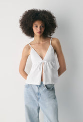 CottonWhisk™ Kindness Top - WHITE
