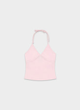 HomeStretch™ Smooth Slowjam Halter Top - VILLA PINK
