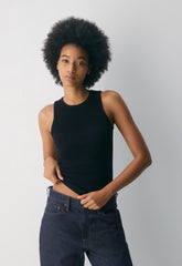 HomeStretch™ Rib Boombox Tank - BLACK