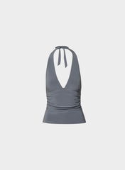 Smooth Matter™ Wylder Halter Top - VINTAGE NAVY