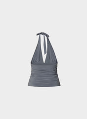 Smooth Matter™ Wylder Halter Top - VINTAGE NAVY