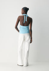 Smooth Matter™ Wylder Halter Top - PANORAMA BLUE