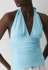 Smooth Matter™ Wylder Halter Top - PANORAMA BLUE