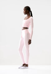 BUTTER Focal Wrap Longsleeve - VILLA PINK