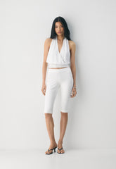 Smooth Matter™ Valley Halter Top - WHITE