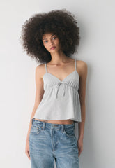 CottonWhisk™ Loulou Camisole - HEATHER CHROME