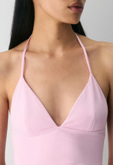 Original Contour Solara Halter Top - MILKSHAKE PINK