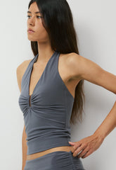 Smooth Matter™ Hatchway Halter Top - VINTAGE NAVY