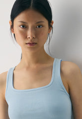 HomeStretch™ Rib Frequency Tank - NO-STRESS BEACH BLUE