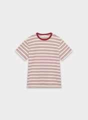 InterLock Cotton Pegasus T-Shirt - MATTE PEARL/CORDOVAN