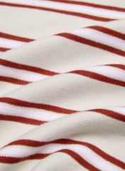 InterLock Cotton Pegasus T-Shirt - MATTE PEARL/CORDOVAN