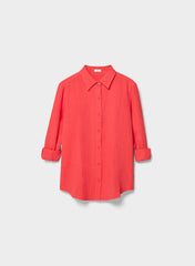 AirPlush Cotton™ Sail Shirt - CHERRY RED