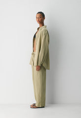 AirPlush Cotton™ Sail Shirt - MARTINI OLIVE