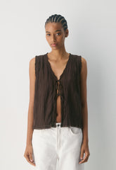 Boardwalk Top - RICH MOCHA BROWN