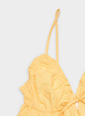 Caviar Poplin Camisole - SUNGLOW YELLOW