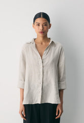 Archive Linen Shirt - UNDYED ECRU