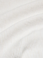 Reminisce Relaxed Linen Shirt - WLN STP WHT/NTRL ECR