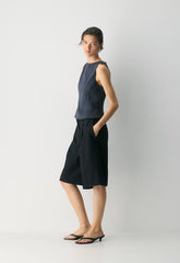 Enigma Linen Top - ADMIRAL