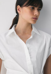 Blueprint Poplin Shirt - BRIGHT WHITE