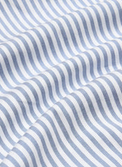 Blueprint Poplin Shirt - LINSEY STRP FCH BL/WHT