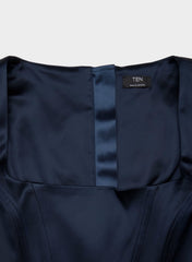 Caprice Satin Bustier - ADMIRAL