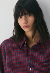 Signal Poplin Shirt - WALTER CHEK CRLRD/BYR