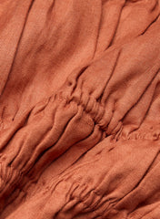 Regency Linen Camisole - MARINER TERRACOTTA