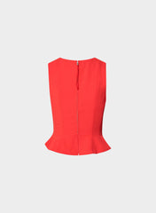 Rhodora Bustier - Crepette™ - CHERRYBOMB RED