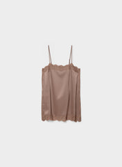 Serif Satin Camisole - DSTY MAUVE/DST MAUVE