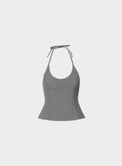 Convention Halter Top - Eversential™ - JAKE CHK BLK/ CHROME