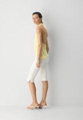 Audience Satin Halter Top - LEMONADE