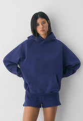 Cozy Sweatfleece Mega Raglan™ Hoodie - HARBOUR NAVY