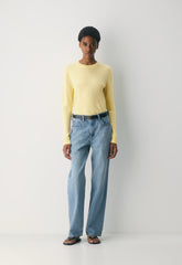 Bare Cashmere Bloor Sweater - LEMONADE