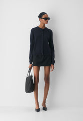 Bare Cashmere Noteworthy Cardigan - ADMIRAL